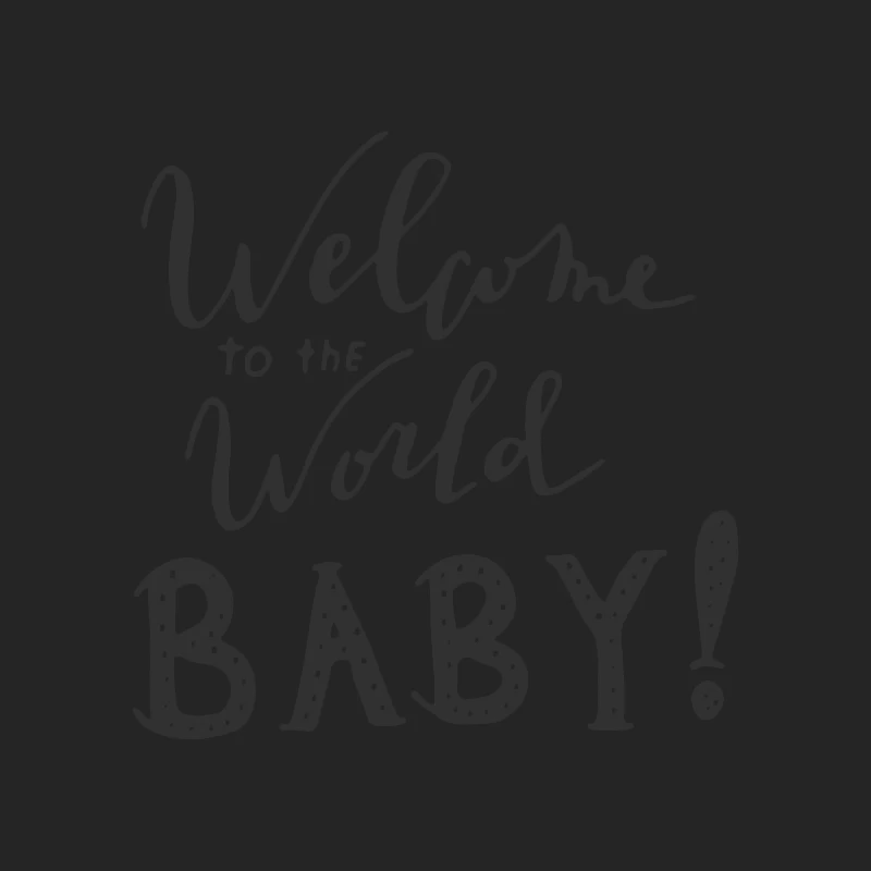 Bienvenue au monde bébé Homme Sweat-shirt à enfiler