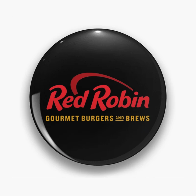 Red Robin Gourmet Burgers and Brews Restaurant Logo Pin