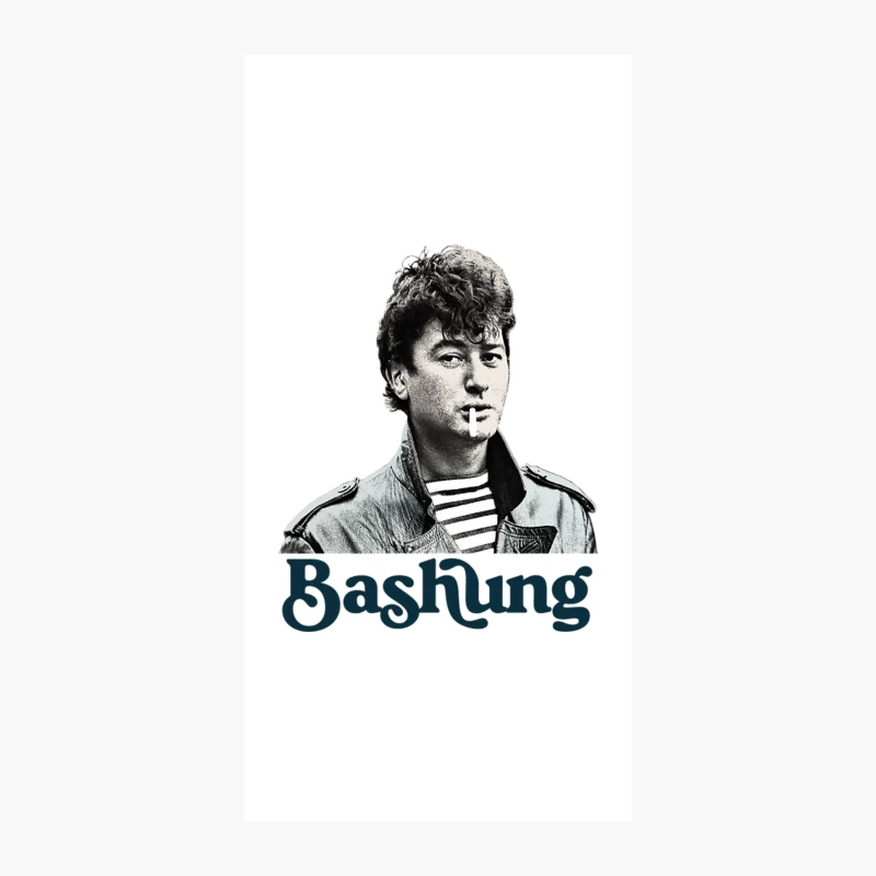 Alain Bashung  Francophile Design iPhone Case