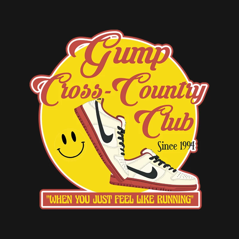 Forrest Gump Cross Country Club Mouse Pad