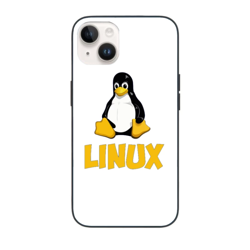 Tux: The Linux Operating System Mascot Logo iPhone Case