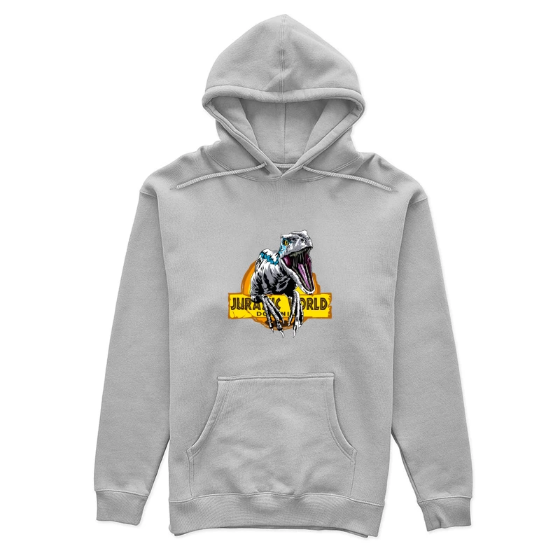 Jurassic World Velociraptor Logo Female Pullover Hoodie