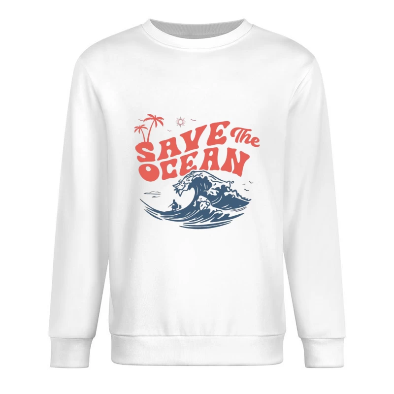 Sauvez l'océan Homme Sweat-shirt à enfiler