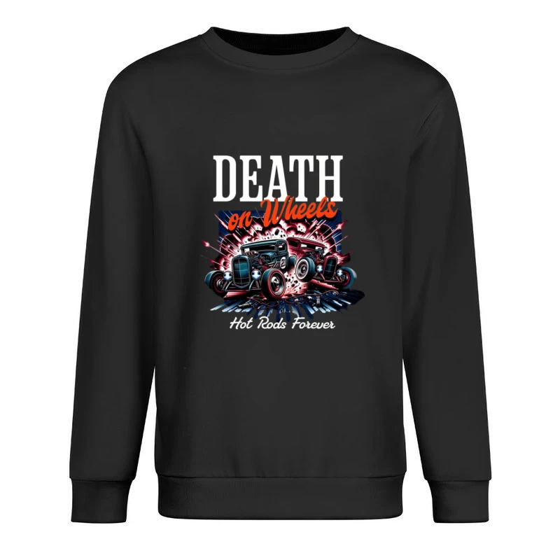 Hot Rods Rapides et Audacieux Homme Sweat-shirt à enfiler
