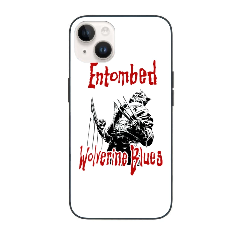 Entombed Wolverine Blues Retro iPhone Case