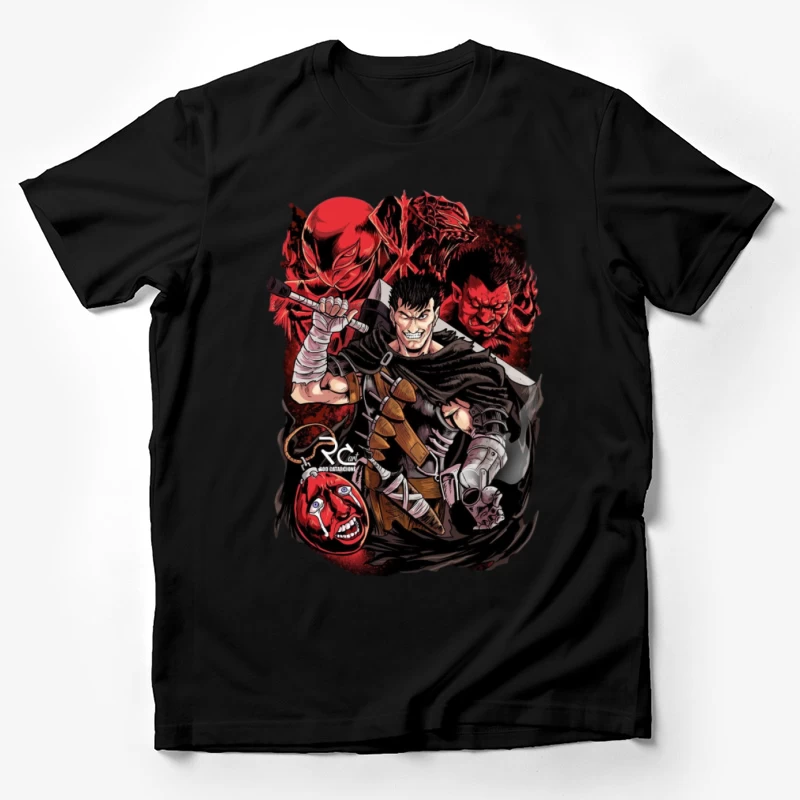 Düstere Krieger und Dämonen Herren T-Shirt