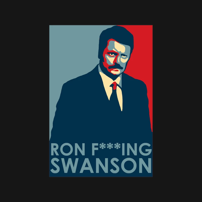 Ron Swanson President Parks Mouse Pad
