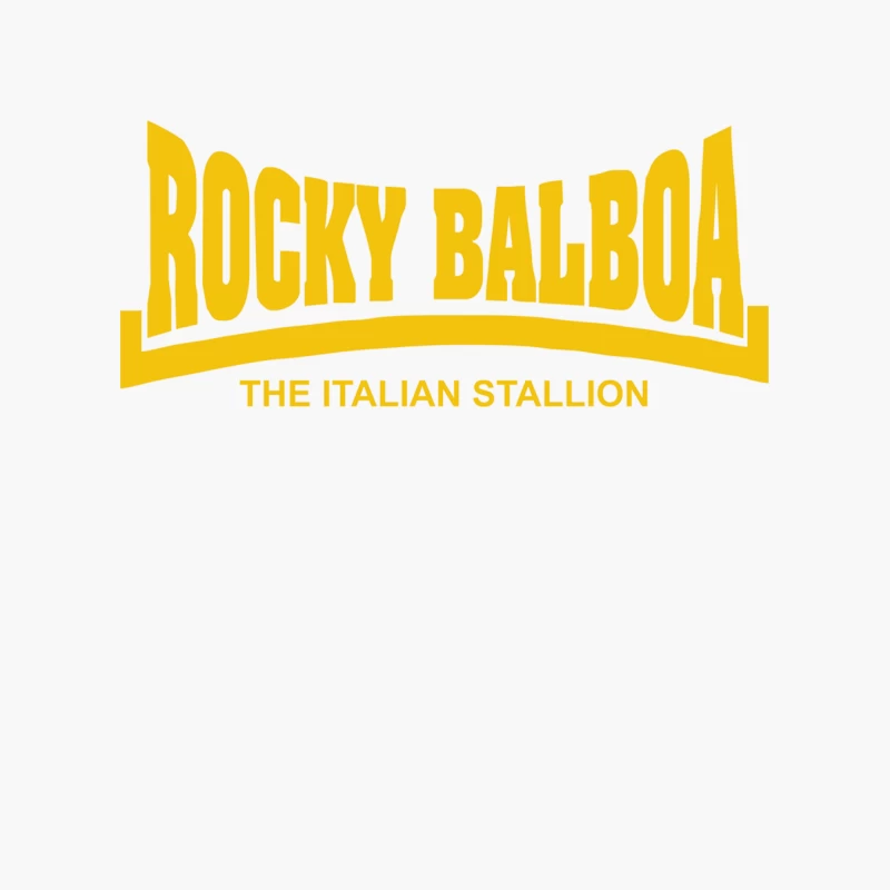 Rocky Balboa The Italian Stallion Cotton Tote Bag