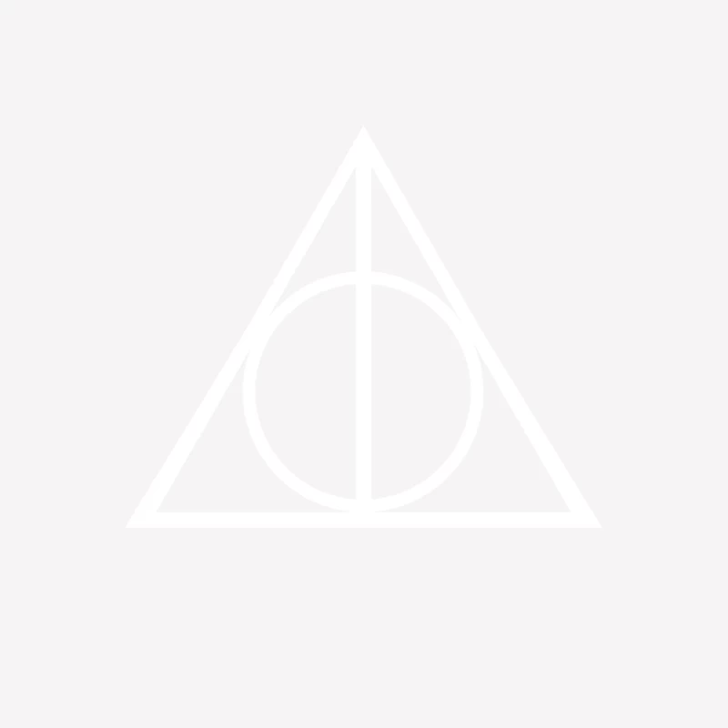DEATHLY HALLOWS TRIANGLE Female T-Shirt