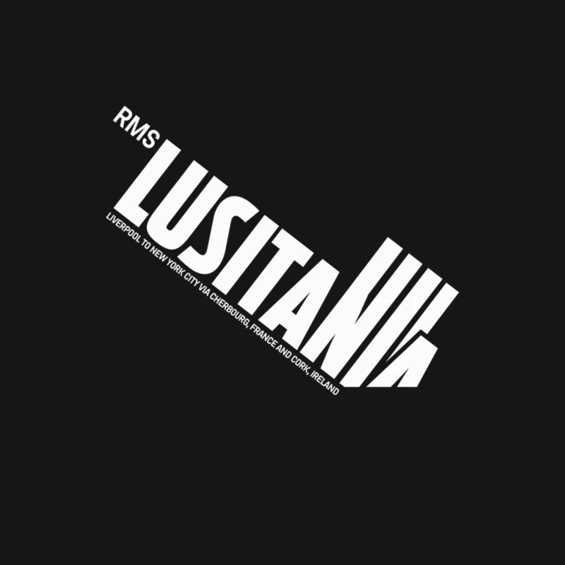 RMS Lusitania Male Long Sleeve T-Shirt