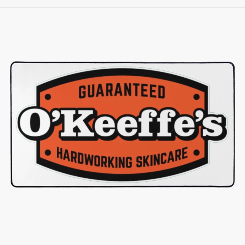 O'Keeffe's Hardworking Skincare Brand Logo Desk Mat