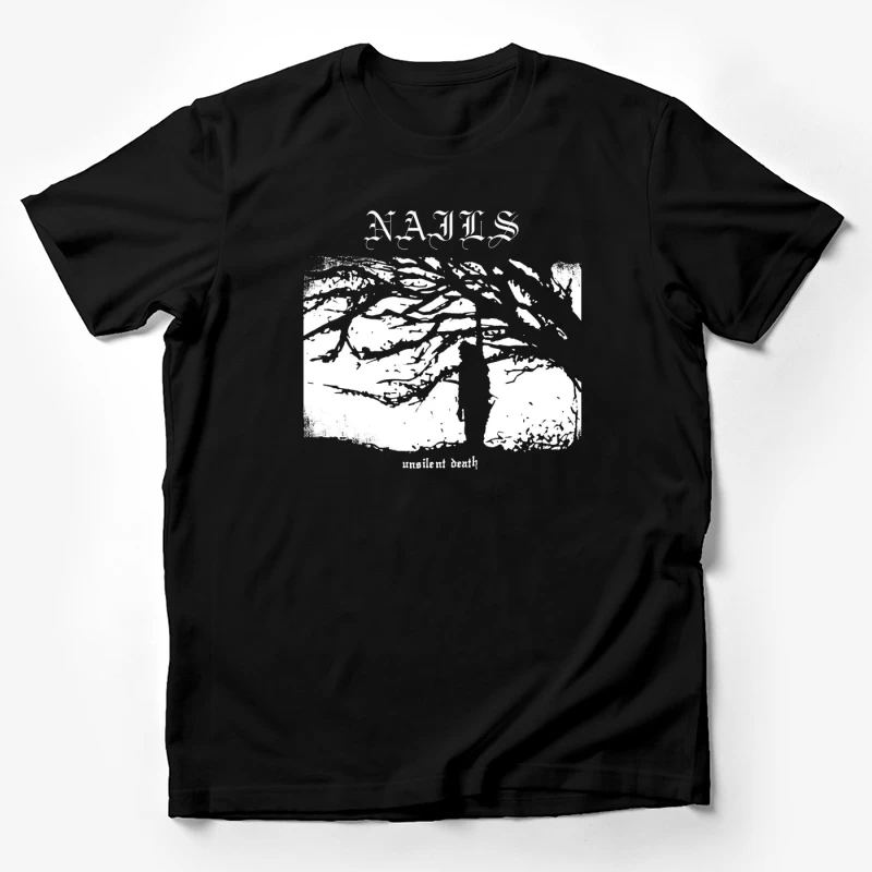 Nails Unsilent Death Male T-Shirt