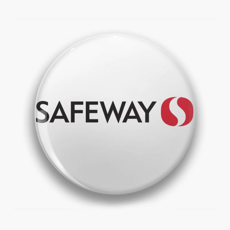 Safeway Supermarket Retail Logo Pin