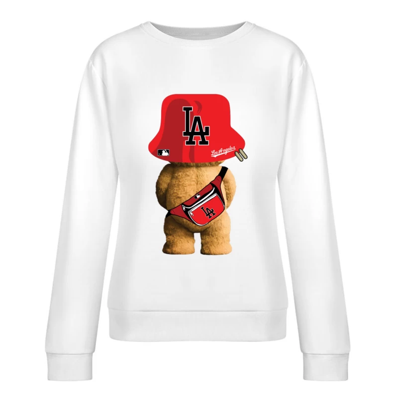 Peluche con cappello LA e marsupio Felpa pullover Donna