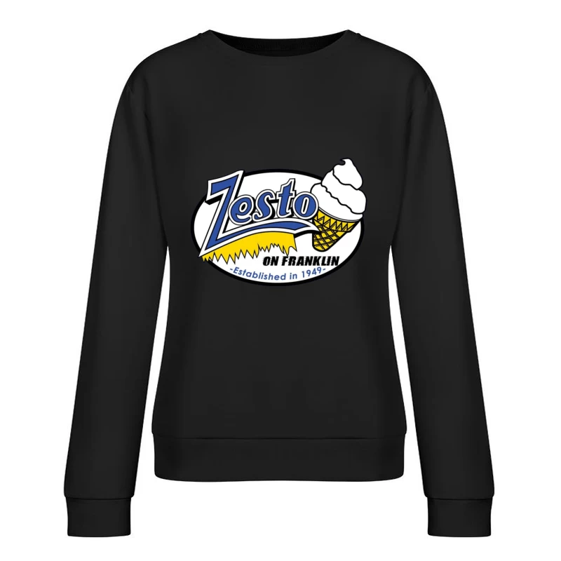 Zesto Drive-In Female Pullover Sweatshirt