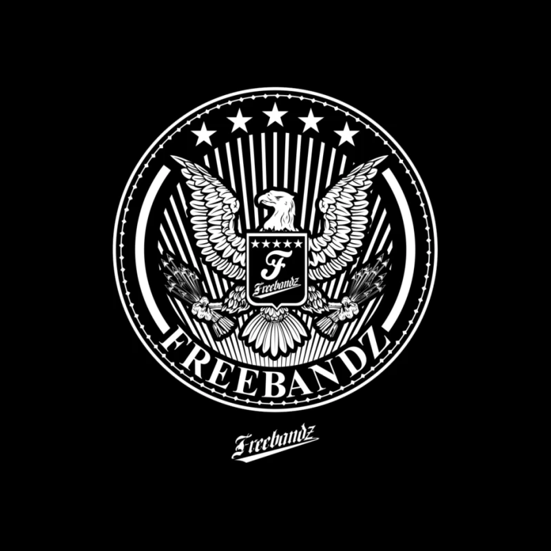 Freebandz logo Pin