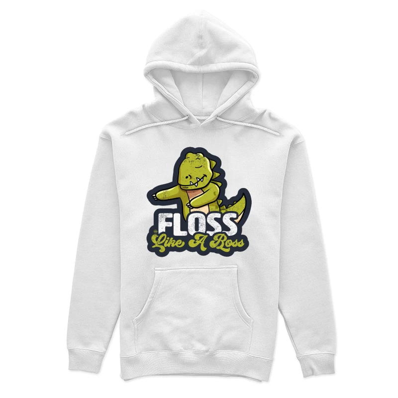 Dinosaurier tanzt den Floss Damen Pullover Hoodie