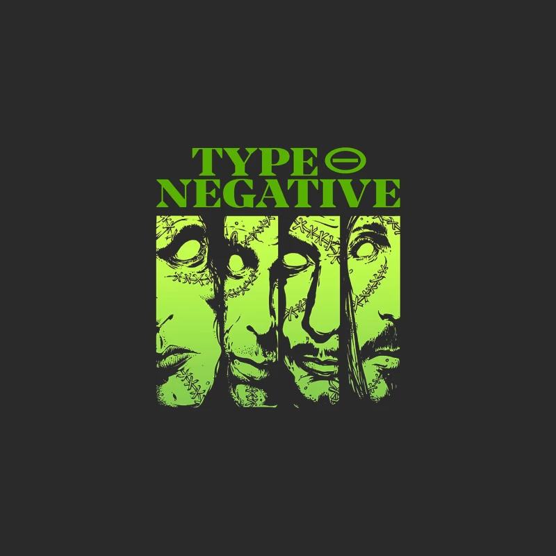 Type O Negative Faces Baseball Cap