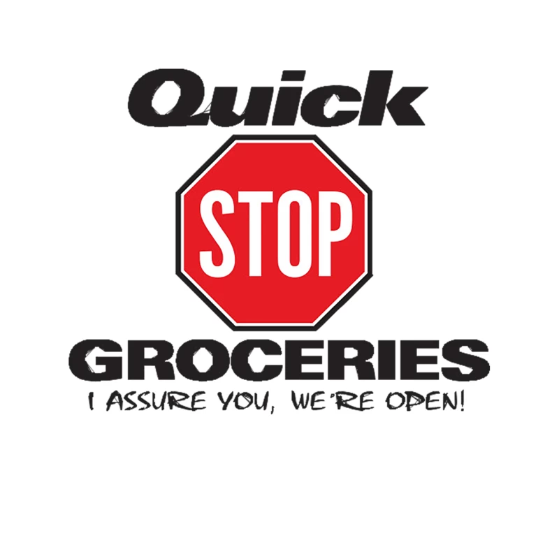 Quick Stop Groceries Tapestry