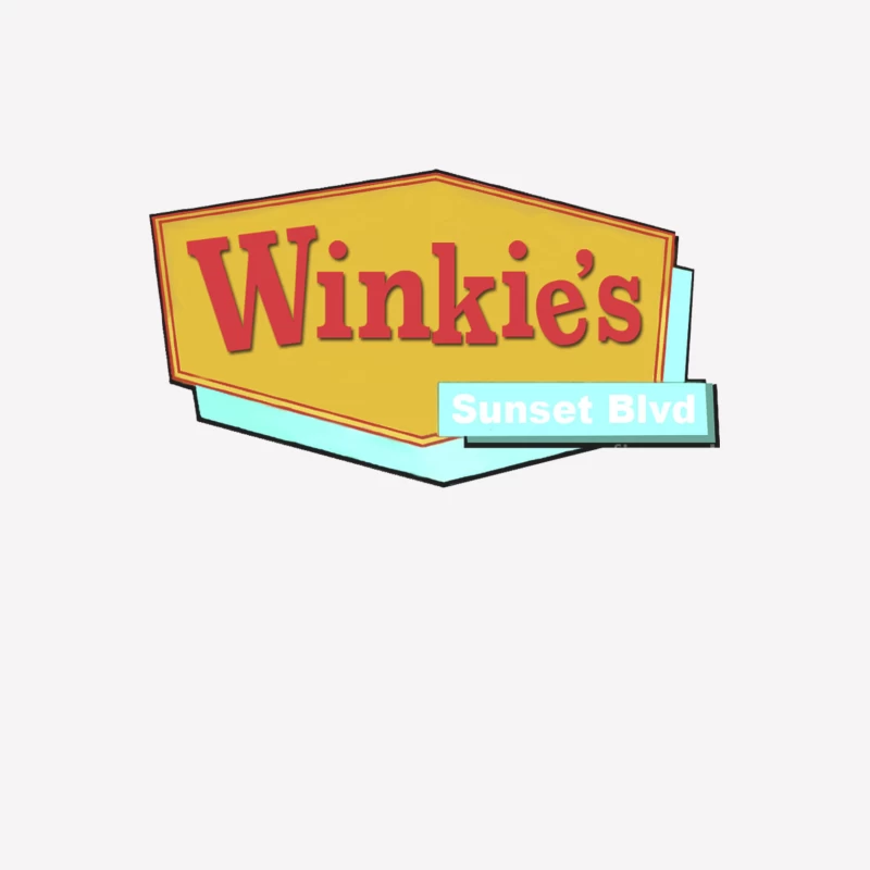 Winkie's Sunset Blvd Male T-Shirt