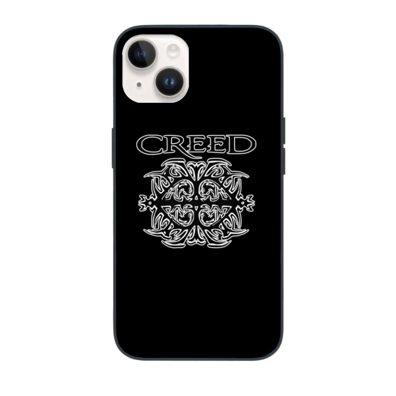 Creed Band Logo with Tribal Gothic Design iPhone Case