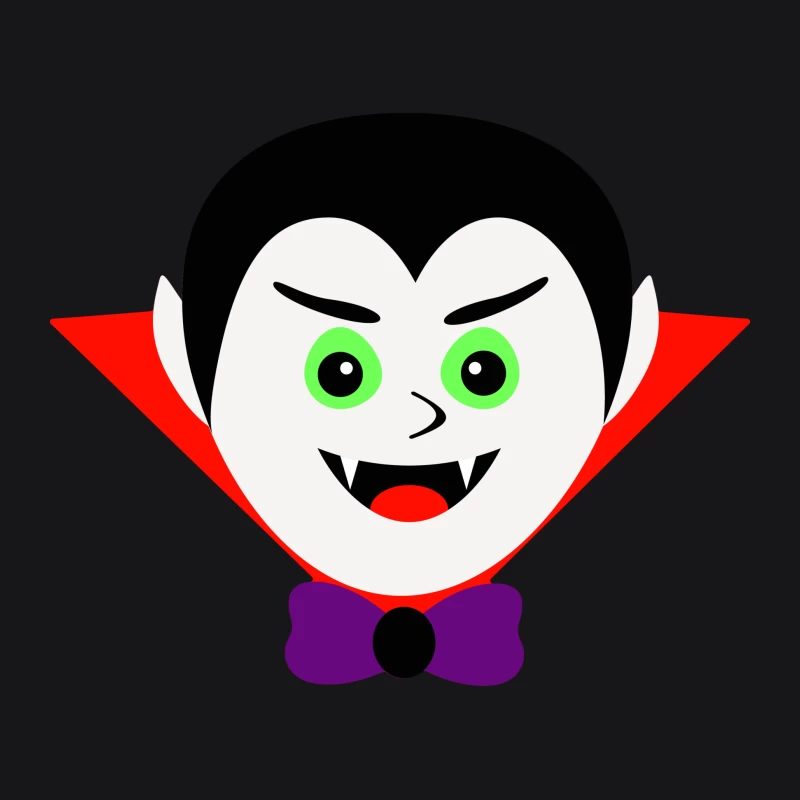 Illustration de vampire effrayant Femme Sweat à capuche