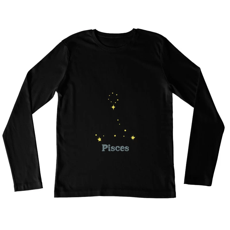 Sternbild der Fische Damen Langarm T-Shirt