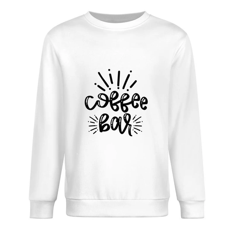 Design de bar à café Homme Sweat-shirt à enfiler