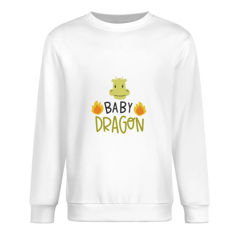 Bébé Dragon Amusant Homme Sweat-shirt à enfiler