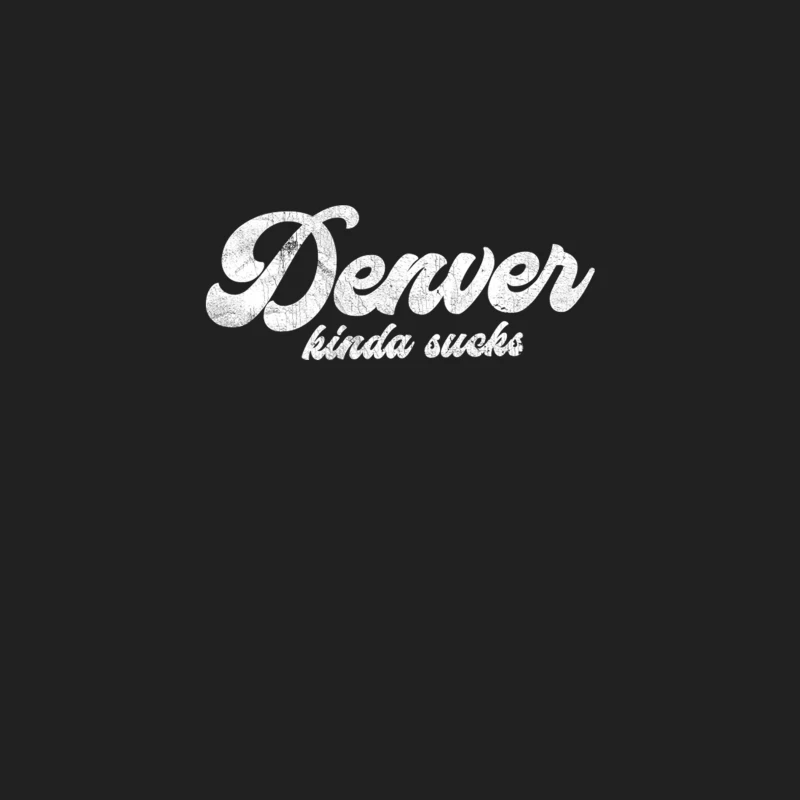Denver Kinda Sucks - Retro Style Typography Design Bucket Hat