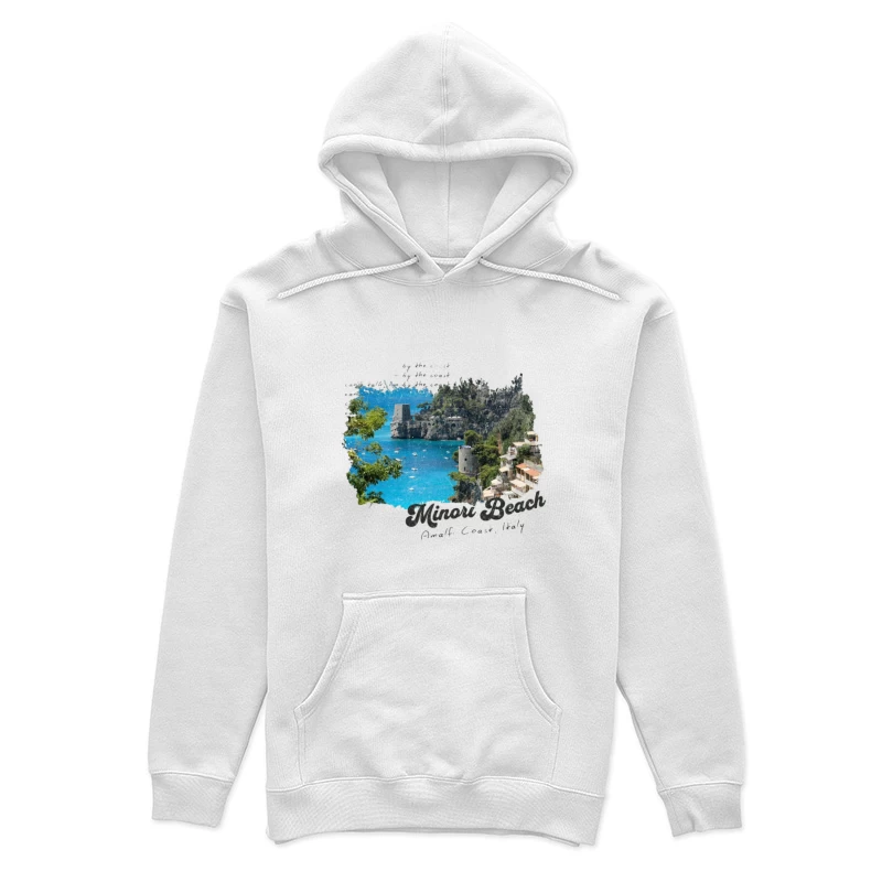 Minori Strand an der Amalfiküste Damen Pullover Hoodie