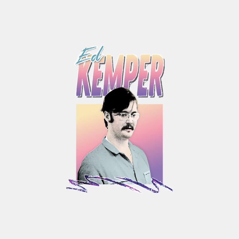 Ed Kemper Aesthetic Retro Styled Design Male Tank Top