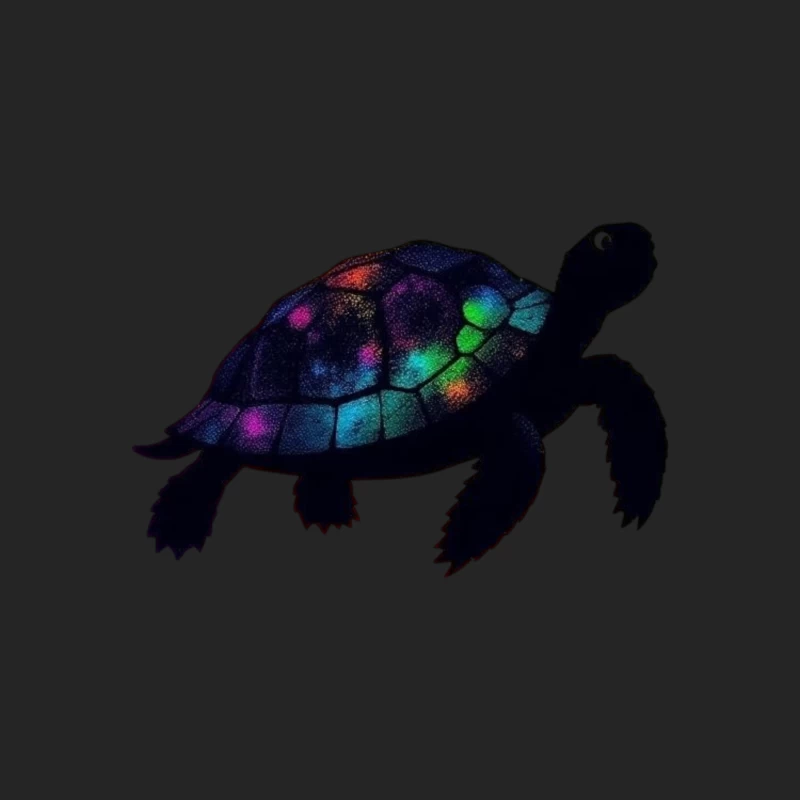 Galactic Turtle Male Pullover Sweatshirt