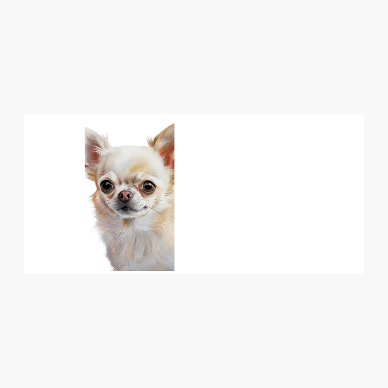 Adorable Chihuahua Portrait: Cute Small Breed Dog Coffee Mug