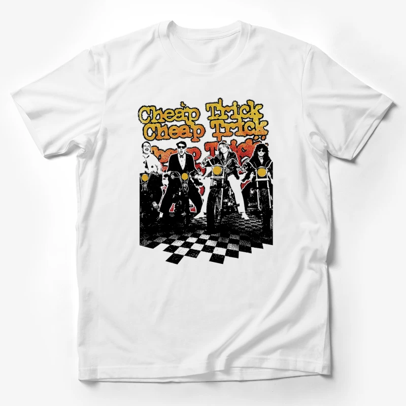 Cheap Trick Motorcycles Male T-Shirt