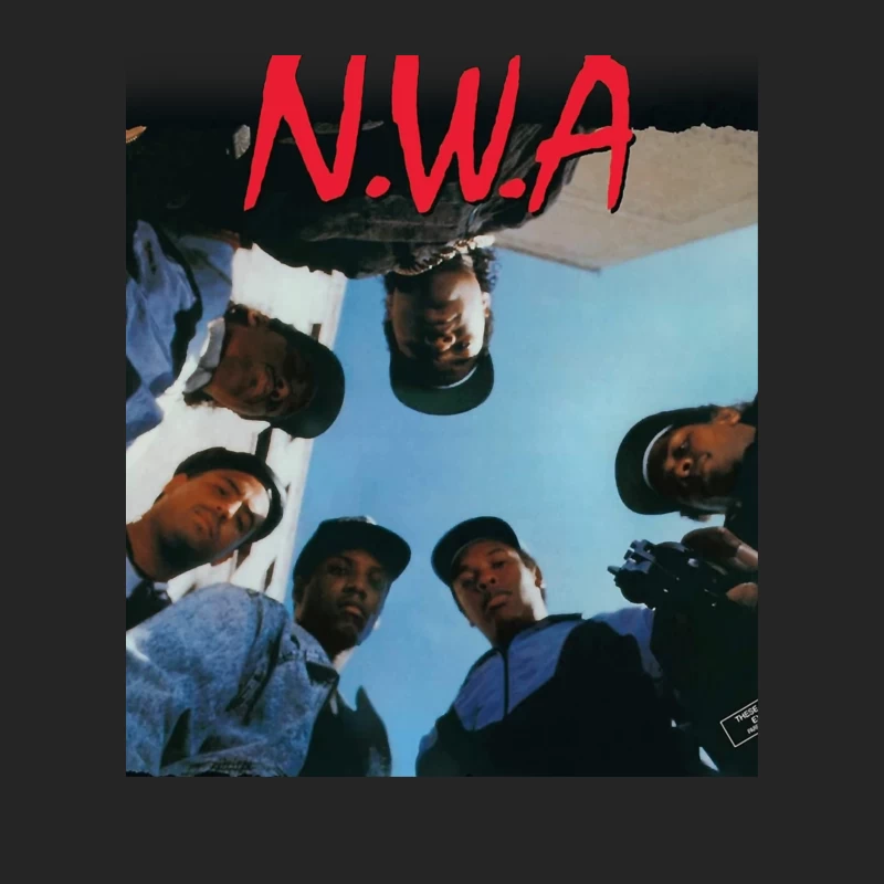 N.W.A Group Circle Low-Angle Photo Against Blue Sky Male Pullover Sweatshirt