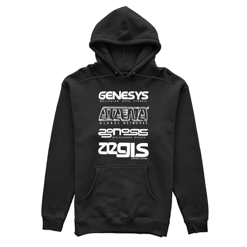 Futuristische Technologie-Logosammlung Damen Pullover Hoodie