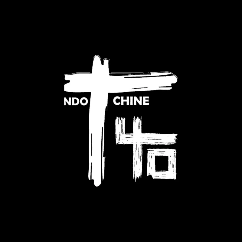 Indochine logo Throw Pillow