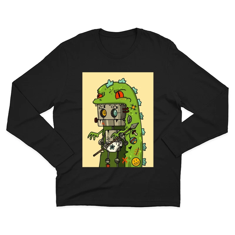 Robokite in Dinosaur Costume Male Long Sleeve T-Shirt