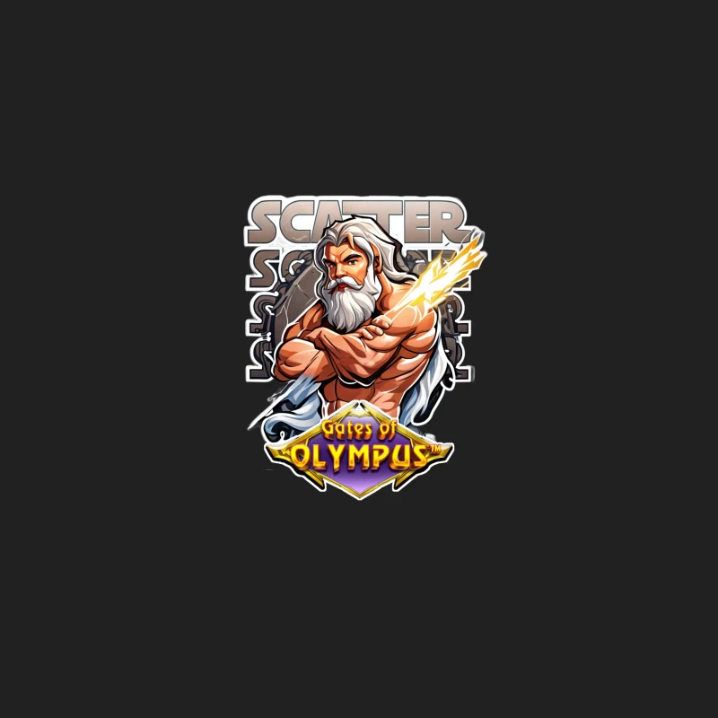 Gates of Olympus Slot Game Scatter Symbol Featuring Zeus Bucket Hat