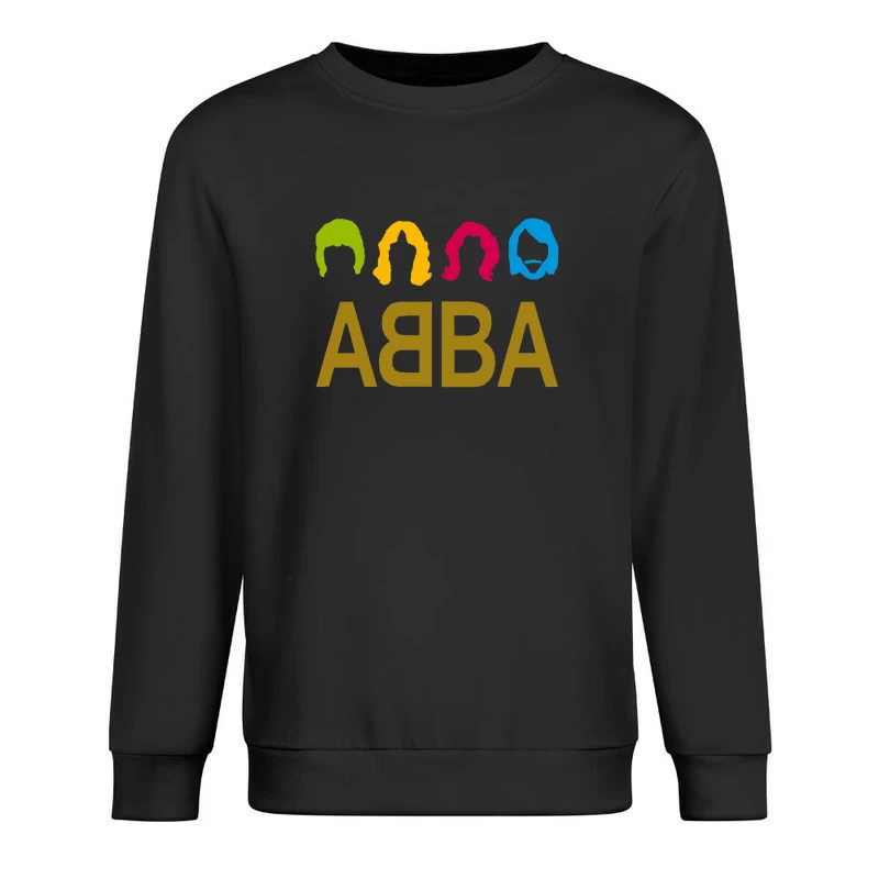 Abba Band Colorful Male Pullover Sweatshirt