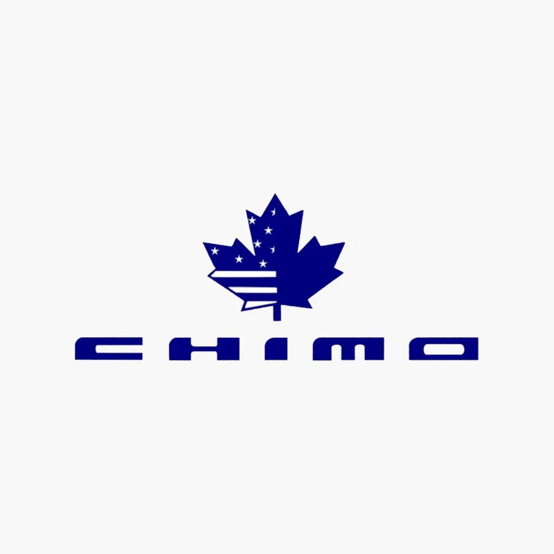 Canadian Maple Leaf Logo Chimo Cotton Tote Bag