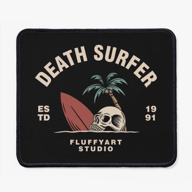 Death Surfer Studio Logo Mouse Pad