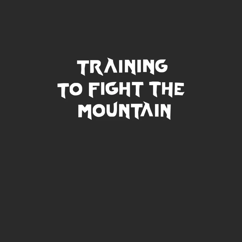 Training to fight the Mountain Baseball Cap