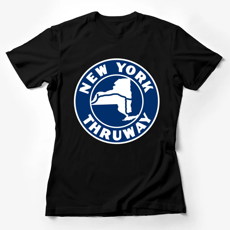 New York State Thruway NYS Female T-Shirt