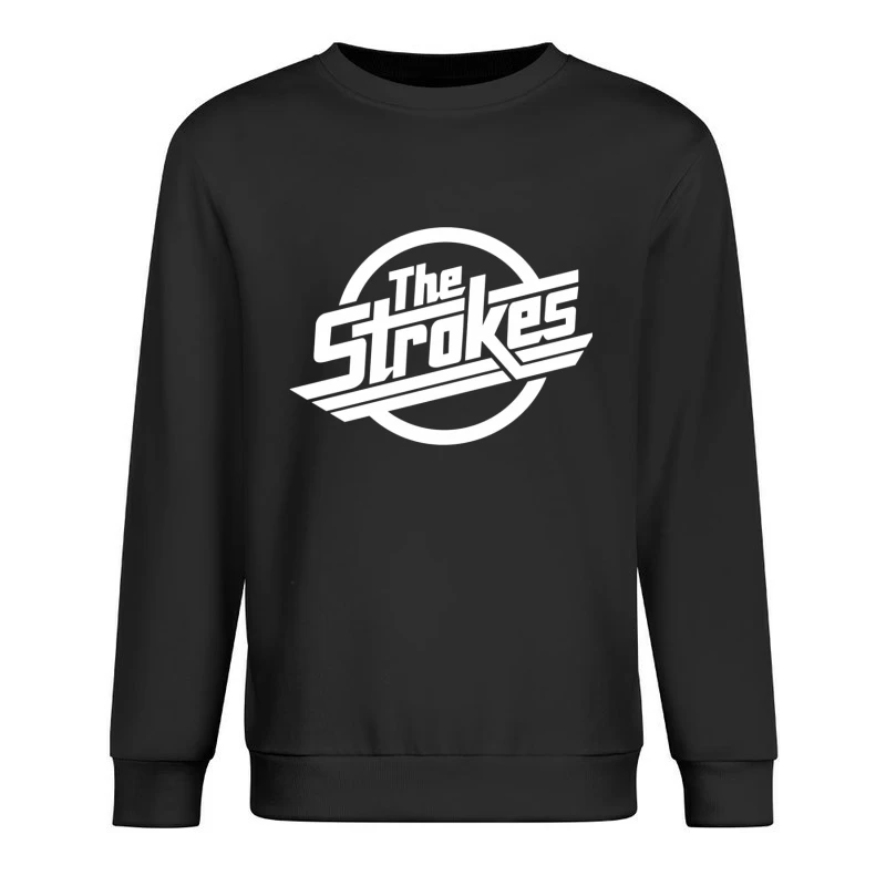 The Strokes Band Logo Outline Male Pullover Sweatshirt