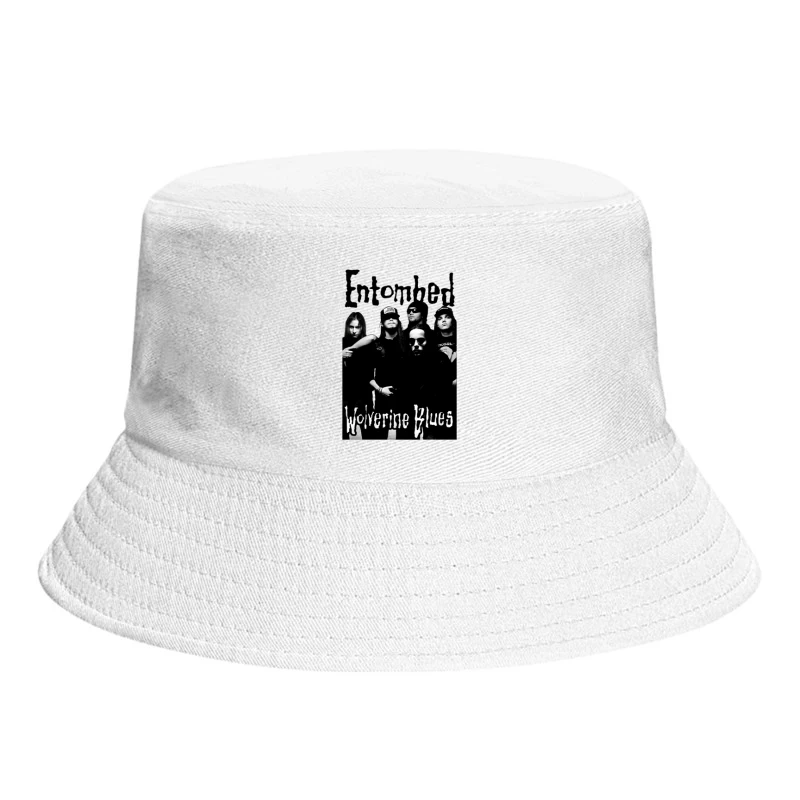 Entombed Wolverine Blues Black White Bucket Hat