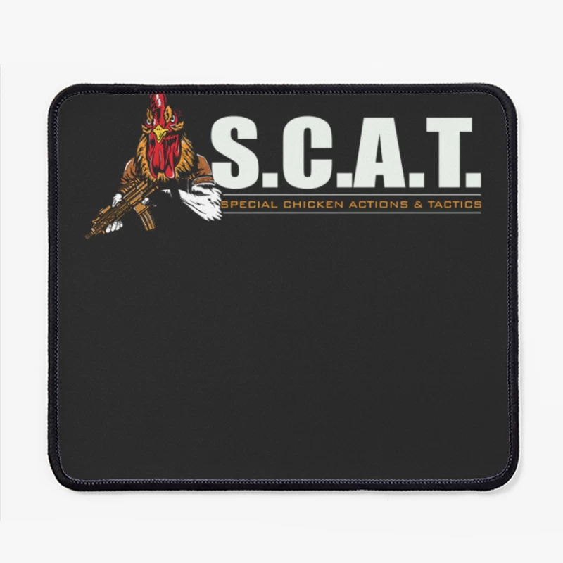 SCAT Special Chicken Actions & Tactics Mouse Pad