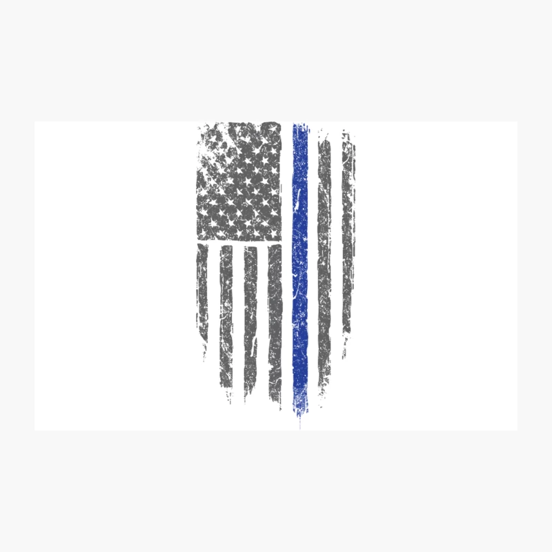 thin Blue Line Travel Mug