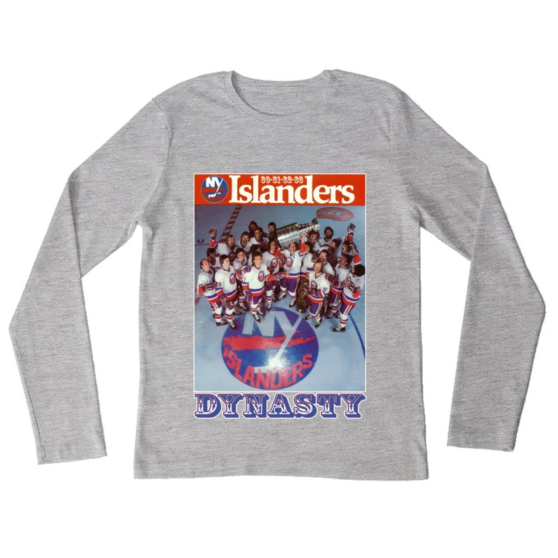 New York Islanders - DYNASTY Female Long Sleeve T-Shirt